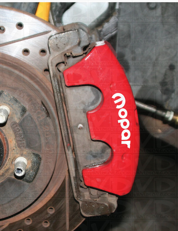 MOPAR Dodge Magnum Charger 300 Brake Caliper Decals eBay