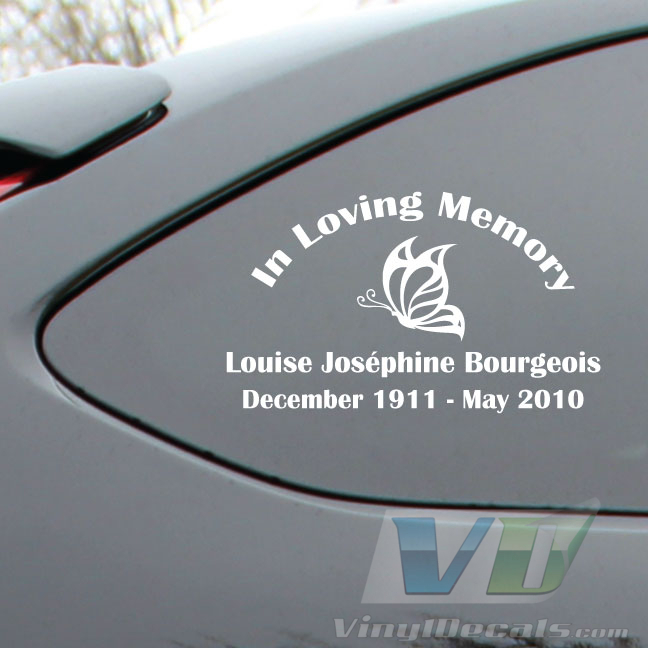 In Memory Of Decals In Memory Of Decals