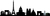 Paris France Skyline Vinyl Wall Art Decal Sticker