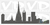 Barcelona Spain Skyline Vinyl Wall Art Decal Sticker