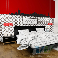 New York Skyline Wall Art Decal