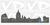 Rome Italy Skyline Vinyl Wall Art Decal Sticker