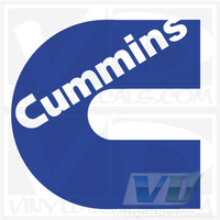 Cummins Vinyl Decal Sticker