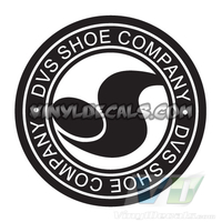 DVS Shoe Company Round Decal