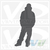 Standing Snowboarder 1 Car Vinyl Decal Sticker Graphic