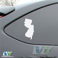 New Jersey State Decal