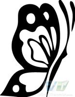 Butterfly 8 Decal