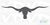 Bull Horns Car Vinyl Decal Sticker