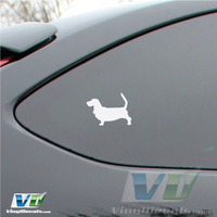 Basset Hound Vinyl Decal