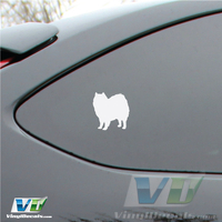 American Eskimo Vinyl Decal