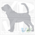 Bloodhound Vinyl Decal