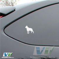 Boston Terrier Vinyl Decal