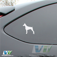Doberman Pinscher Vinyl Decal