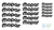 Mopar Brake Caliper Decal Set Installed