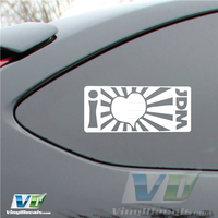 I Love JDM Vinyl Decal