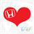 I Love My Honda Vinyl Decal