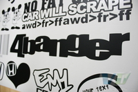4 Banger Vinyl Decal