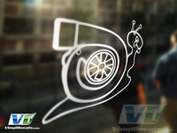 Turbo Snail Vinyl Decal