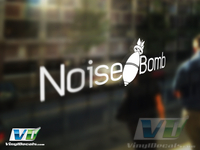Noise Bomb Vinyl Decal