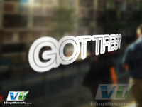 Got Tires Vinyl Decal