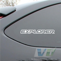 Ford Explorer Vinyl Decal