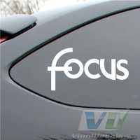 Ford Focus Vinyl Decal