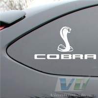 Ford Mustang Cobra Vinyl Decal