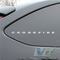 Chrysler Crossfire Vinyl Decal