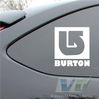Burton Snowboard Vinyl Decal