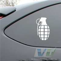 Grenade Gloves Vinyl Decal