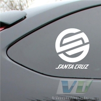 Santa Cruz Style 2 Vinyl Decal