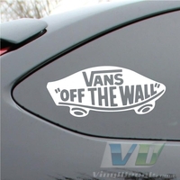Vans Off the Wall Skateboard Vinyl Decal