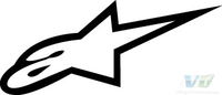 Alpine Stars Logo 4 Decal