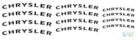 Chrysler Brake Caliper Decal Set