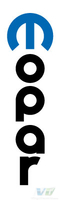 Mopar Logo Decal 8