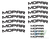 Mopar Brake Caliper Decal Set