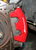Dodge New Logo Brake Caliper Decal Set Installed