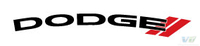 Dodge New Logo Two Color Brake Caliper Decal Set