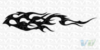 Side Flame Decal Kit 2