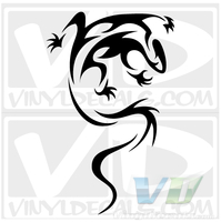 Tribal Lizard Decal