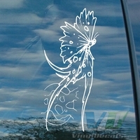 Butterfly Vinyl Decal Style 86