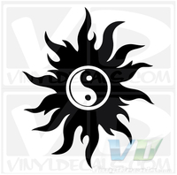 Ying Yang Decal