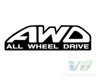 Subaru AWD All Wheel Drive Decal