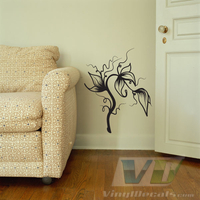 Floral Wall Art Decal