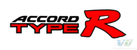 Honda Accord Type R Vinyl Decal