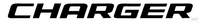 New Dodge Charger Vinyl Decal