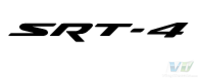 Dodge SRT-4 Vinyl Decal