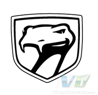 Dodge Viper Emblem Vinyl Decal