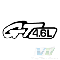Ford GT 4.6L V8 Vinyl Decal