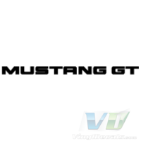 Ford Mustang GT Vinyl Decal